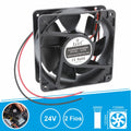 Ventoinha 24V 120X120X38Mm 2 Fios Kld024Pp120Abws Luft - Tauu,pt