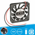 Ventoinha 12V 60X60X10Mm 2 Fios Kld012Pp060Gbwh Luft - Tauu,pt