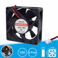 Ventoinha 12V 70X70X25Mm 2 Fios - Tauu.pt