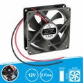 Ventoinha 12V 80X80X25Mm 2 Fios Kld012Pp080Csws Luft - Tauu.pt
