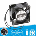 Ventoinha 230V 80X80X25Mm 2 Fios Kla230Ap080Cbws Luft - Tauu.pt