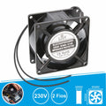 Ventoinha 230V 80X80X38Mm 2 Fios Kla230Ap080Abwh Luft - Tauu.pt