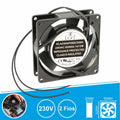 Ventoinha 230V 92X92X25Mm 2 Fios Kla230Ap092Cswh Luft - Tauu.pt