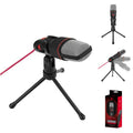 Microfone Mini C/ Tripé De Mesa E Ficha Jack 3,5Mm - Tauu,pt