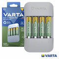 Carregador Pro Pilhas Aa/Aaa C/ 4X Aa 2100Mah 56816 Varta - Tauu.pt