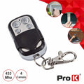 Telecomando Garagem Universal 4 Canais 433Mhz Prok - Tauu.pt