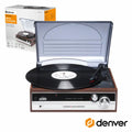Gira-Discos 33/45/78Rpm Vintage Aux/Fm Denver - Tauu,pt