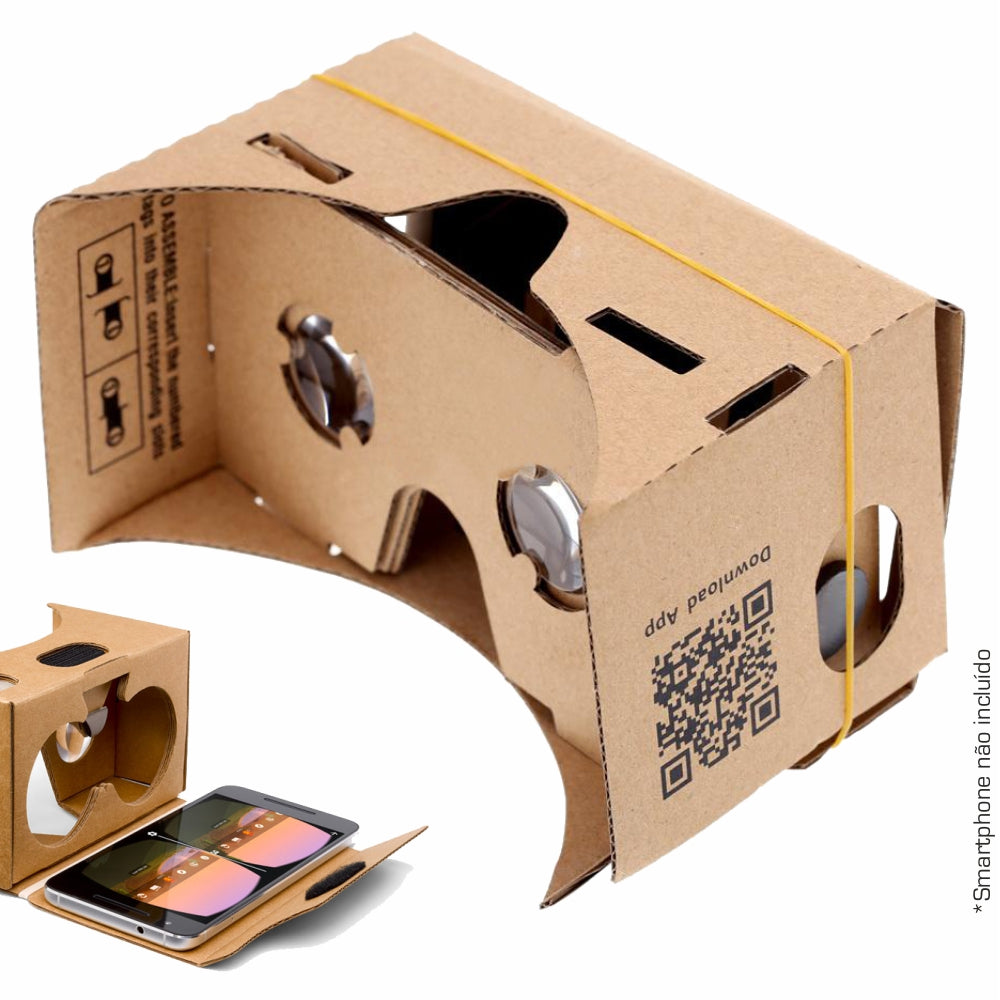 Óculos De Realidade Virtual 3D P/ Android E Ios - Tauu.pt