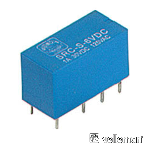 Relé 12Vdc Inversor Bipolar 1A/250V - Tauu.pt