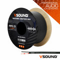 Cabo Coluna Profissional 2X1.50Mm² Preto Redondo Vsound - Tauu.pt