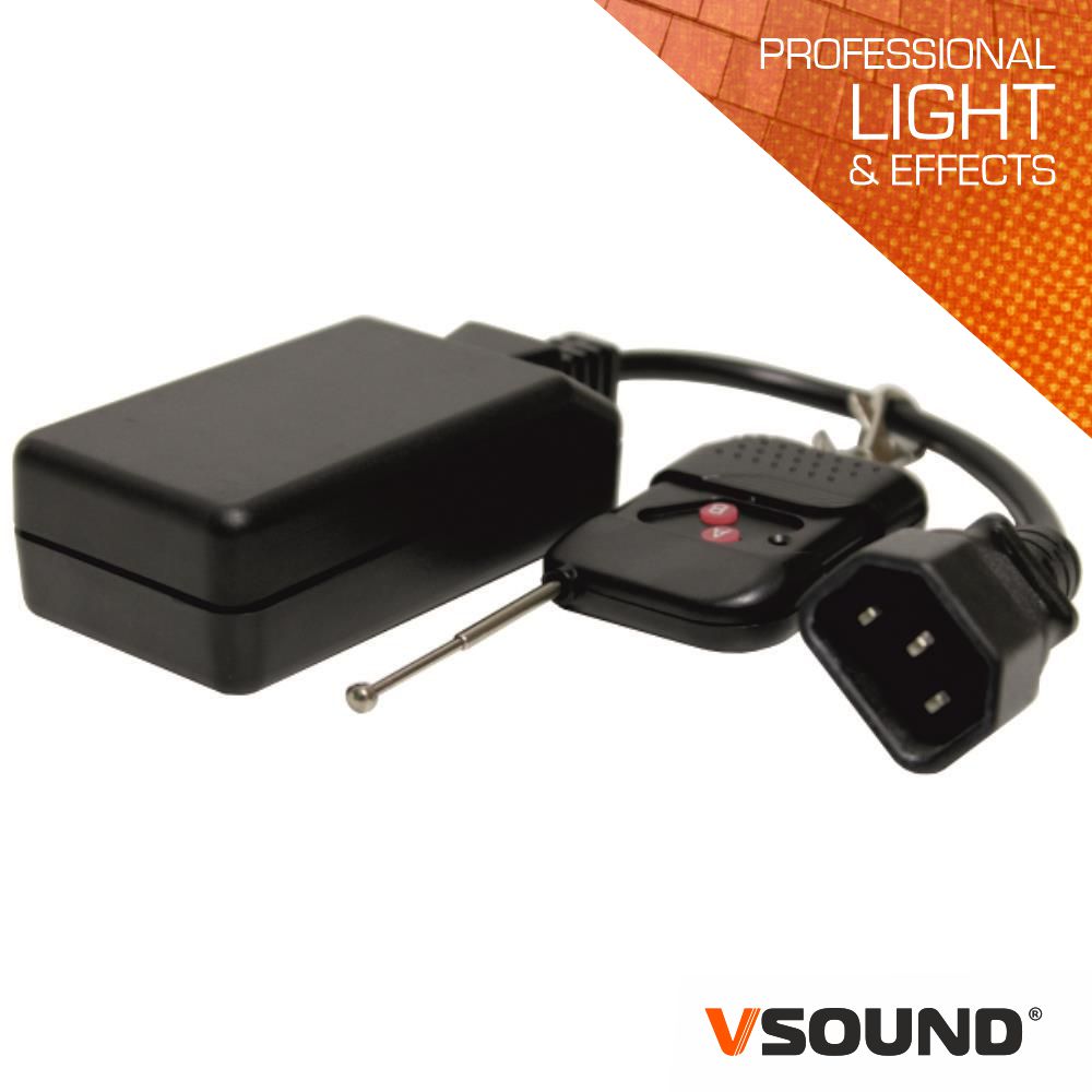 Receptor C/ Comando P/Máquina De Fumos Vsound - Tauu.pt