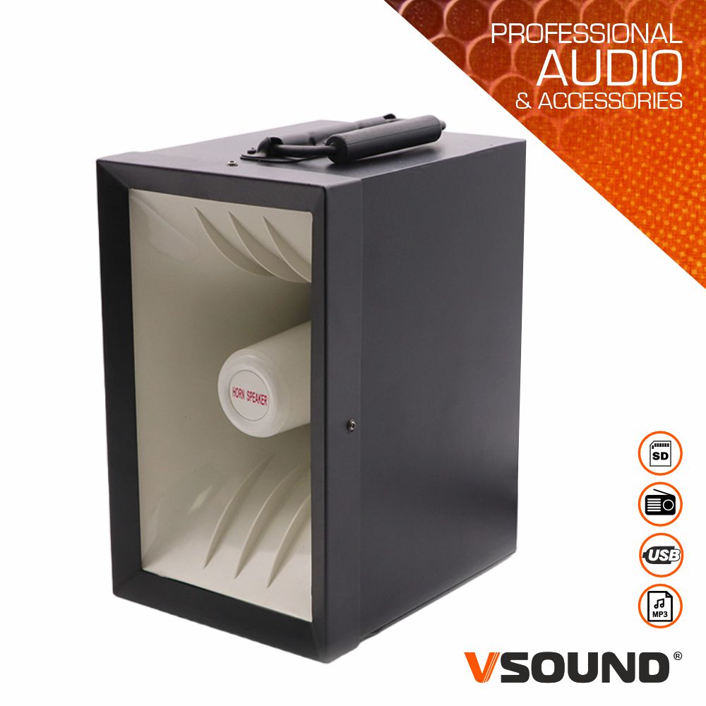 Sistema Amplificado 50W Usb/Mp3 C/Baterias Vsound - Tauu.pt