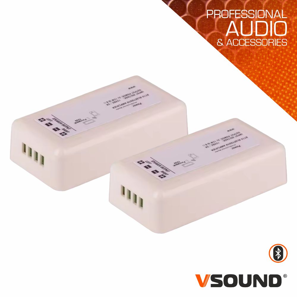 Amplificador Compacto 30W Bluetooth Vsound - Tauu.pt