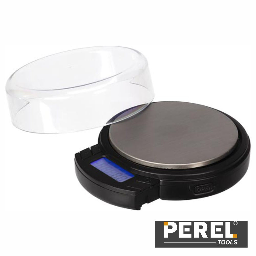 Mini Balança Precisão Digital 500G / 0,1G Perel - Tauu,pt