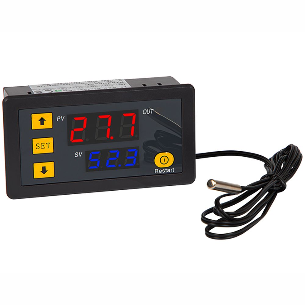 Termostato Digital C/ Controle De Temperatura C/ Sonda - Tauu.pt