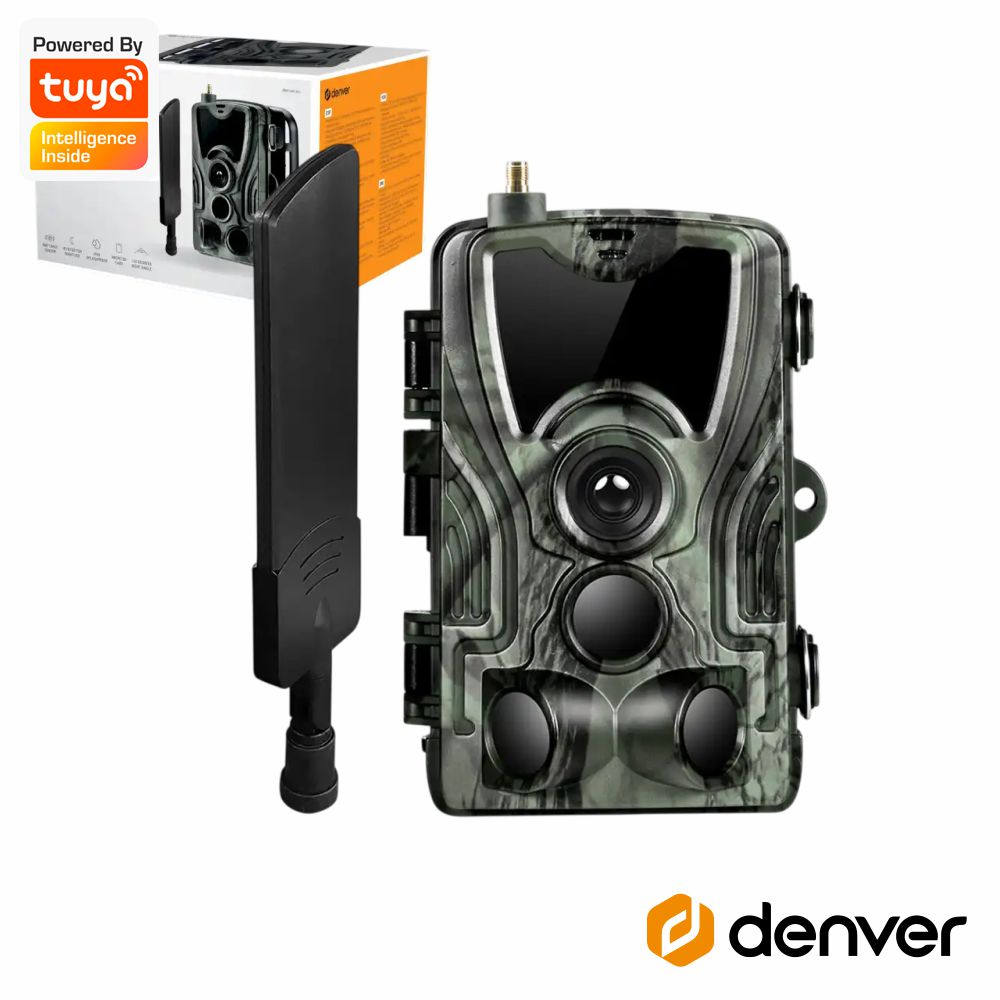 Câmara De Caça Cmos 8Mp 4G 120º Pir Ip65 Tuya Denver - Tauu.pt