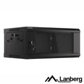 Armário Bastidor Parede (Rack) 19" 60Cm 4U Lanberg - Tauu.pt