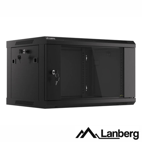 Armário Bastidor Parede (Rack) 19" 60Cm 6U Lanberg - Tauu.pt