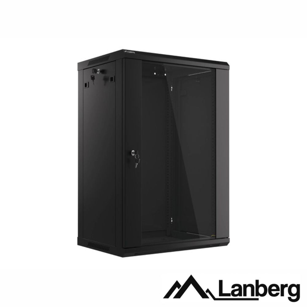 Armário Bastidor Parede (Rack) 19" 60Cm 18U Lanberg - Tauu.pt