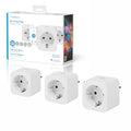 Conjunto 3 Tomadas Elétricas Schuko Wifi C/ App - Tauu,pt