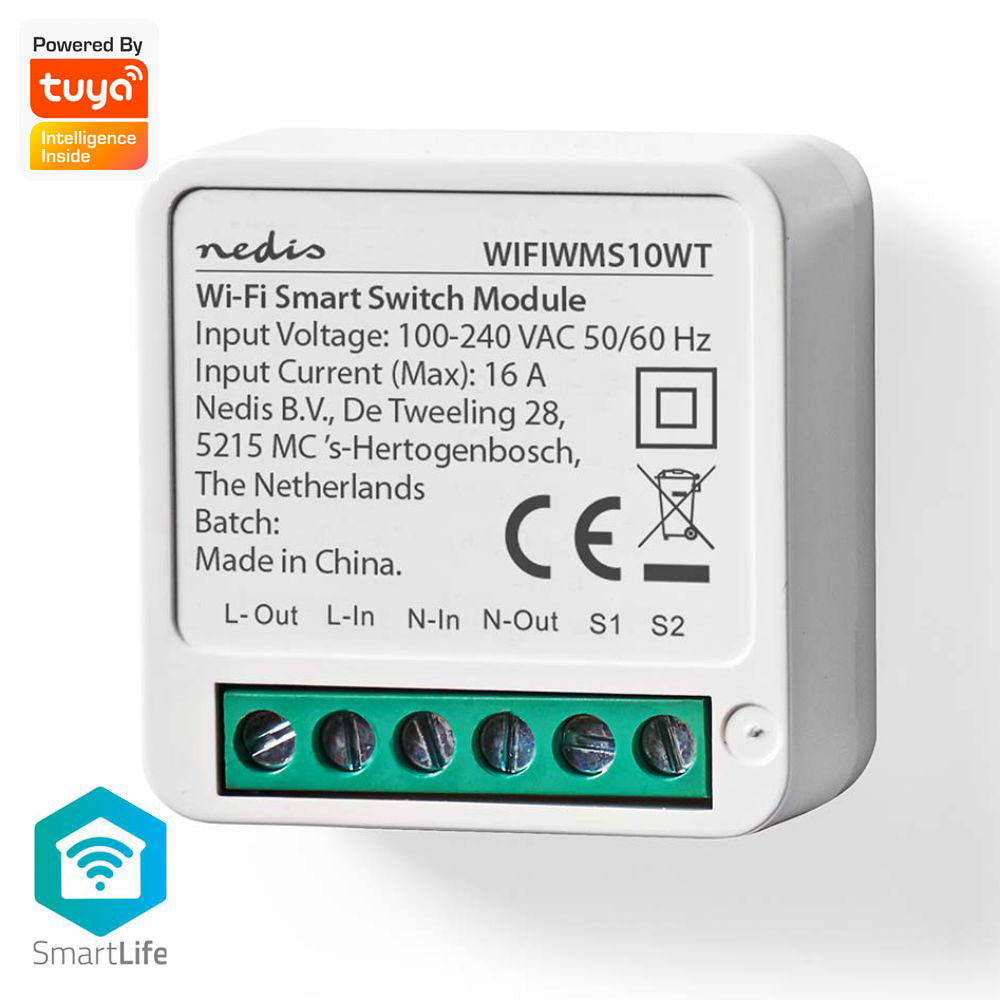 Interruptor De Encastrar Inteligente Wifi Tuya - Tauu.pt