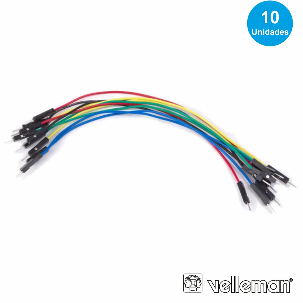 Kit 10 Shuntes Macho Macho 5.9" Velleman - Tauu.pt