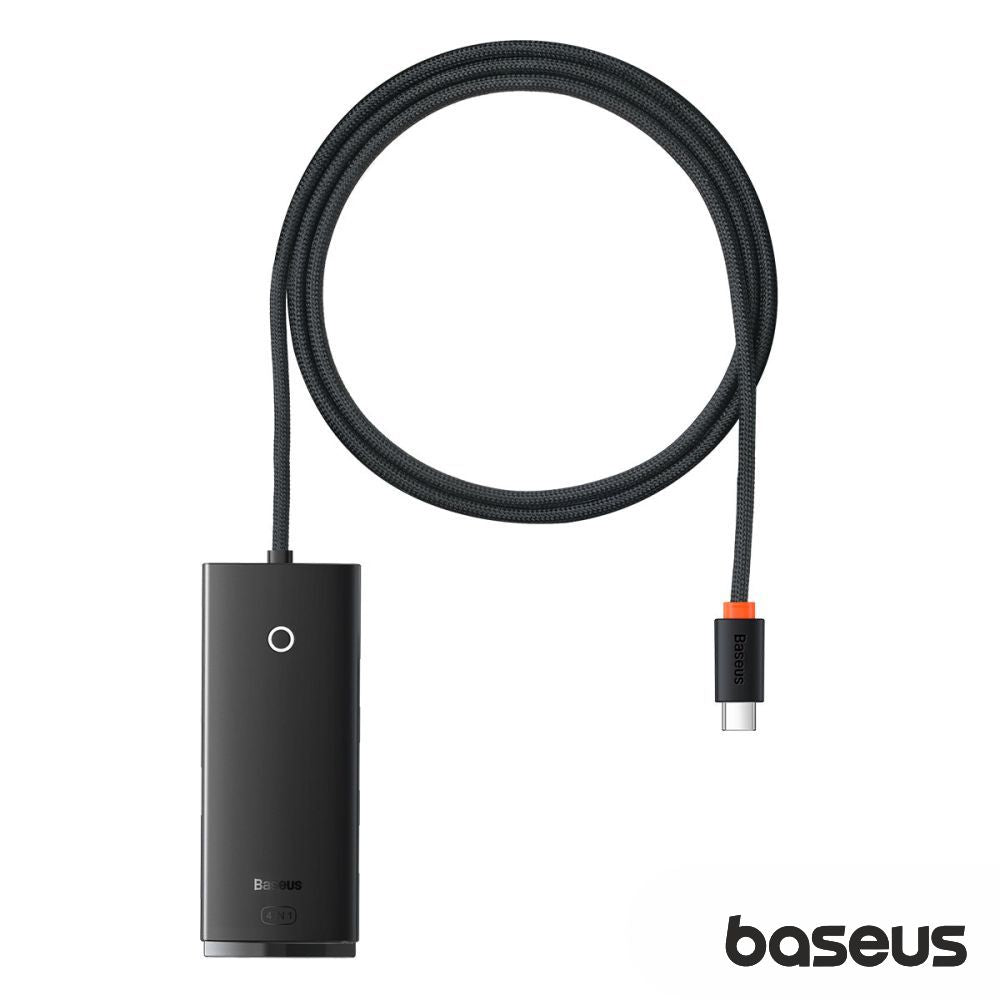 Cabo Adaptador Usb-C / 4X Usb-A Preto Baseus - Tauu.pt