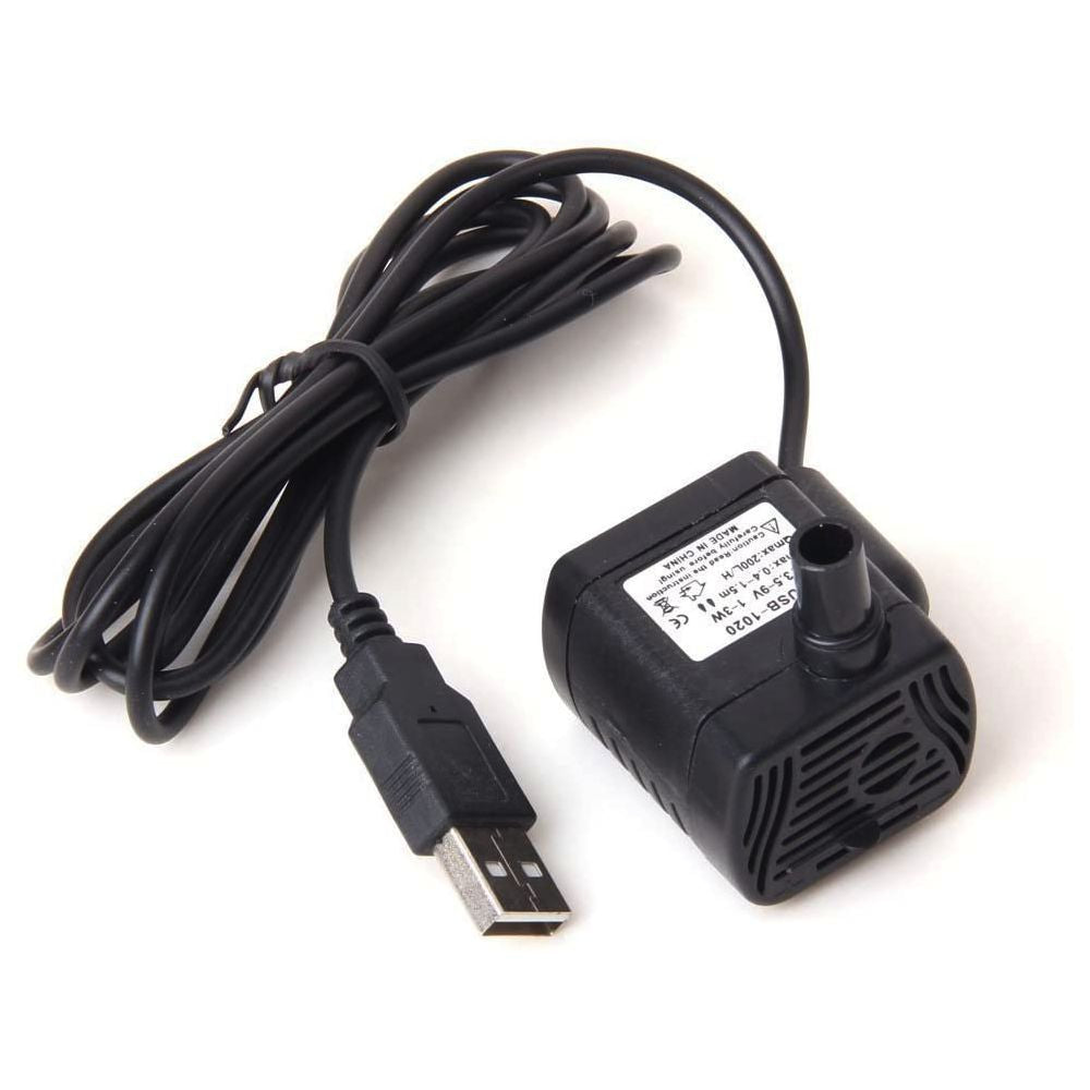 Bomba De Água Submersível Usb 9V 3W 200L/H - Tauu.pt