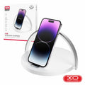 Carregador Por Indução 15W C/ Luz Presença E Suporte Xo - Tauu,pt
