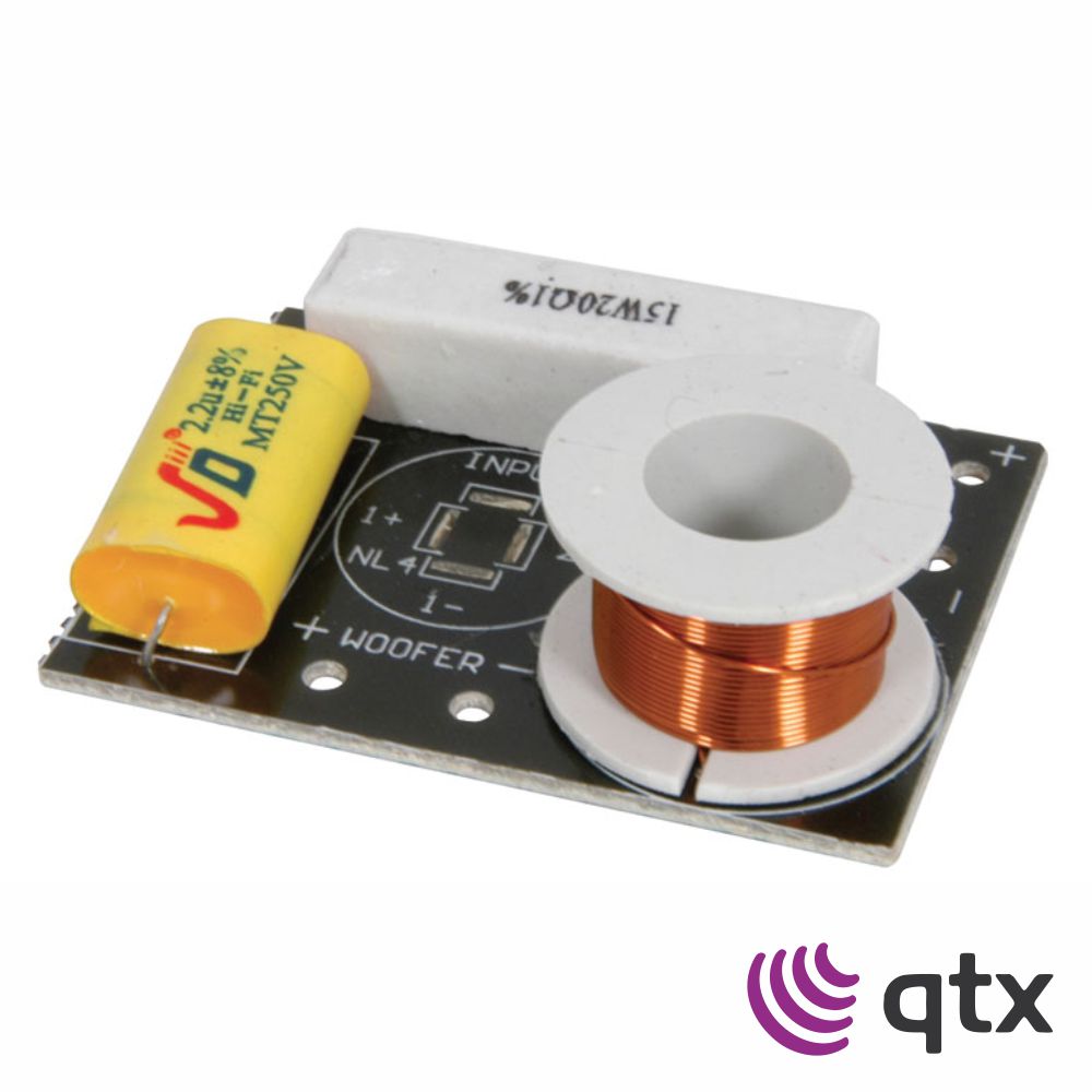 Crossover Passivo 250W 8 Ohm 4Khz Qtx - Tauu.pt