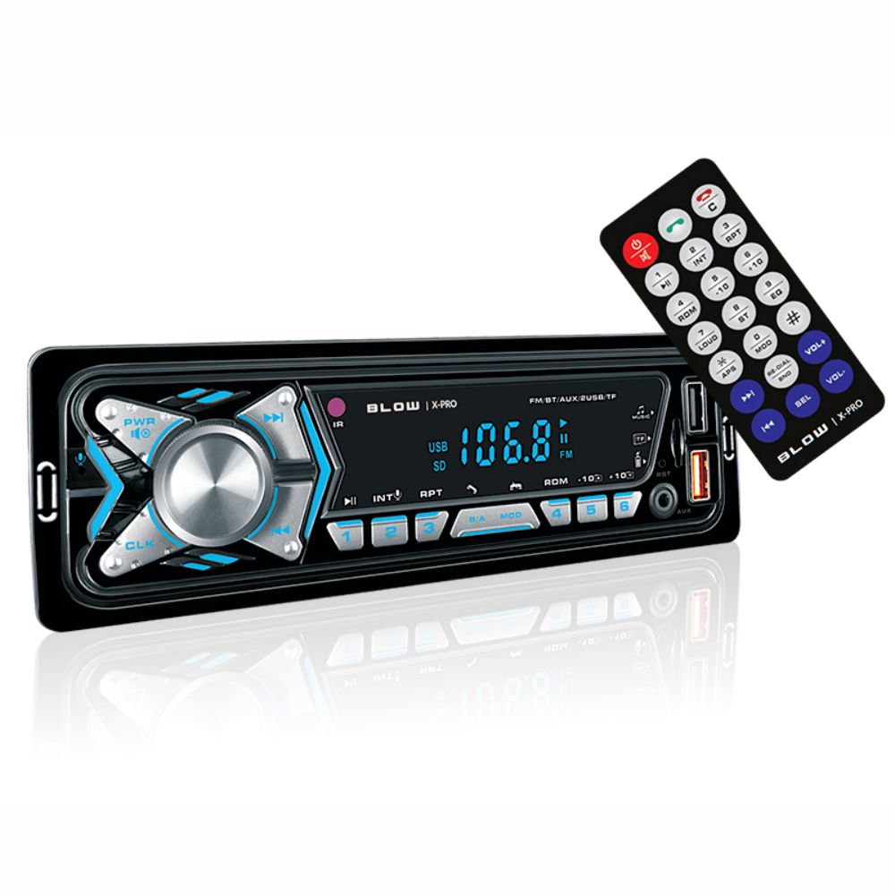 Auto-Rádio Bluetooth/Mp3/Aux/Fm C/ Controlo Remoto - Tauu.pt