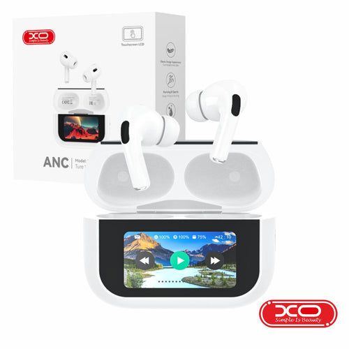 Auriculares Com Display Tws Bluetooth 5.4 Branco Xo - Tauu.pt