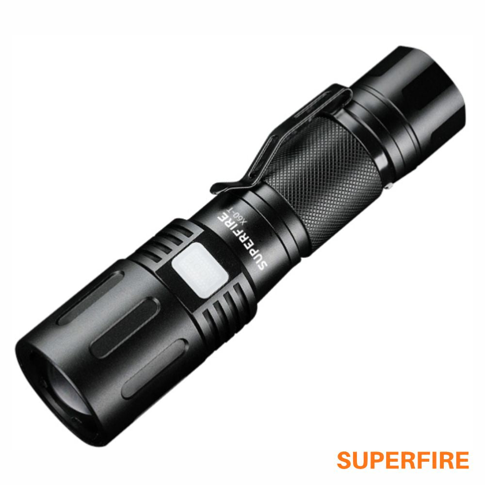 Lanterna 36W 2200Lm Ip34 Zoom Superfire - Tauu,pt
