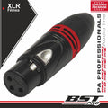 Ficha Xlr 3P Fêmea Niquelado Bstpro - Tauu.pt