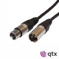 Cabo Xlr 3P Macho / Xlr 3P Fêmea 3M Qtx - Tauu,pt