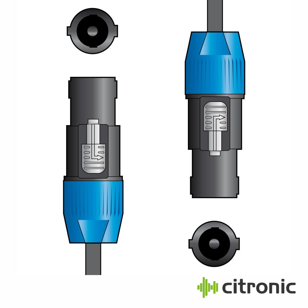 Cabo Speakon Profissional Macho/Macho 20M Citronic - Tauu,pt