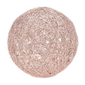 Bola Decorativa C/ 20 Leds 20Cm Dourada 3000K - Tauu.pt