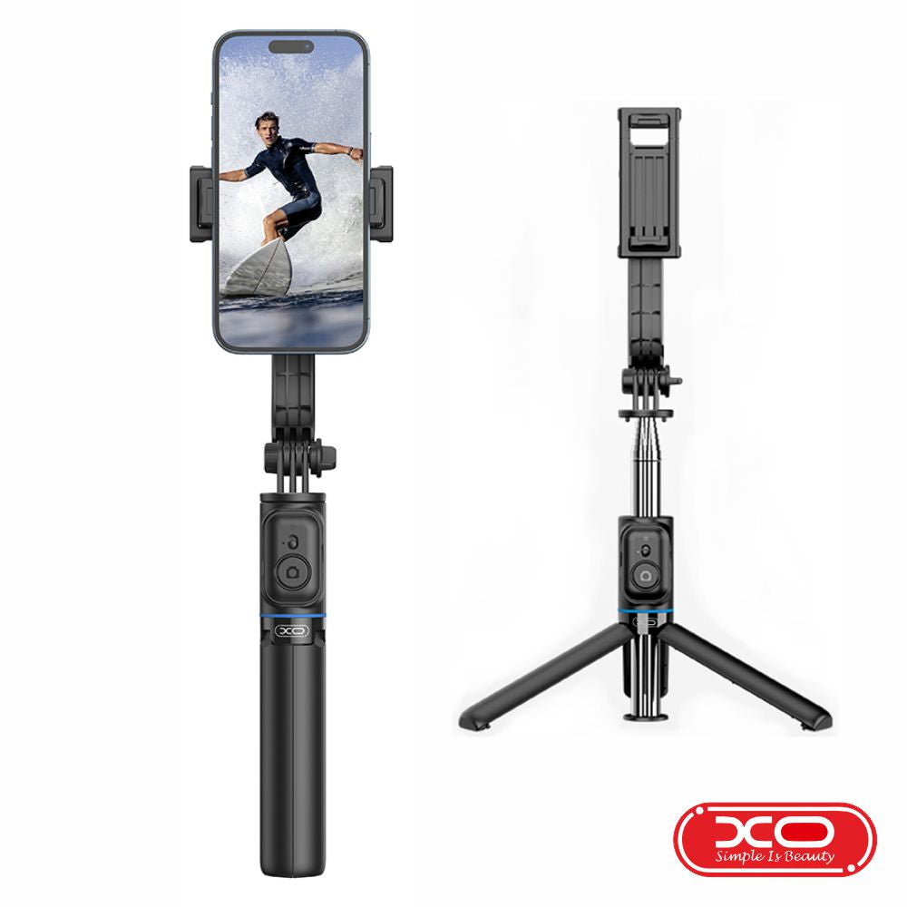 Vara Telescópica Monopod P/ Selfies C/ Função Tripé Xo - Tauu,pt