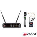 Central De Microfones Uhf S/ Fios 2 Canais Chord - Tauu.pt