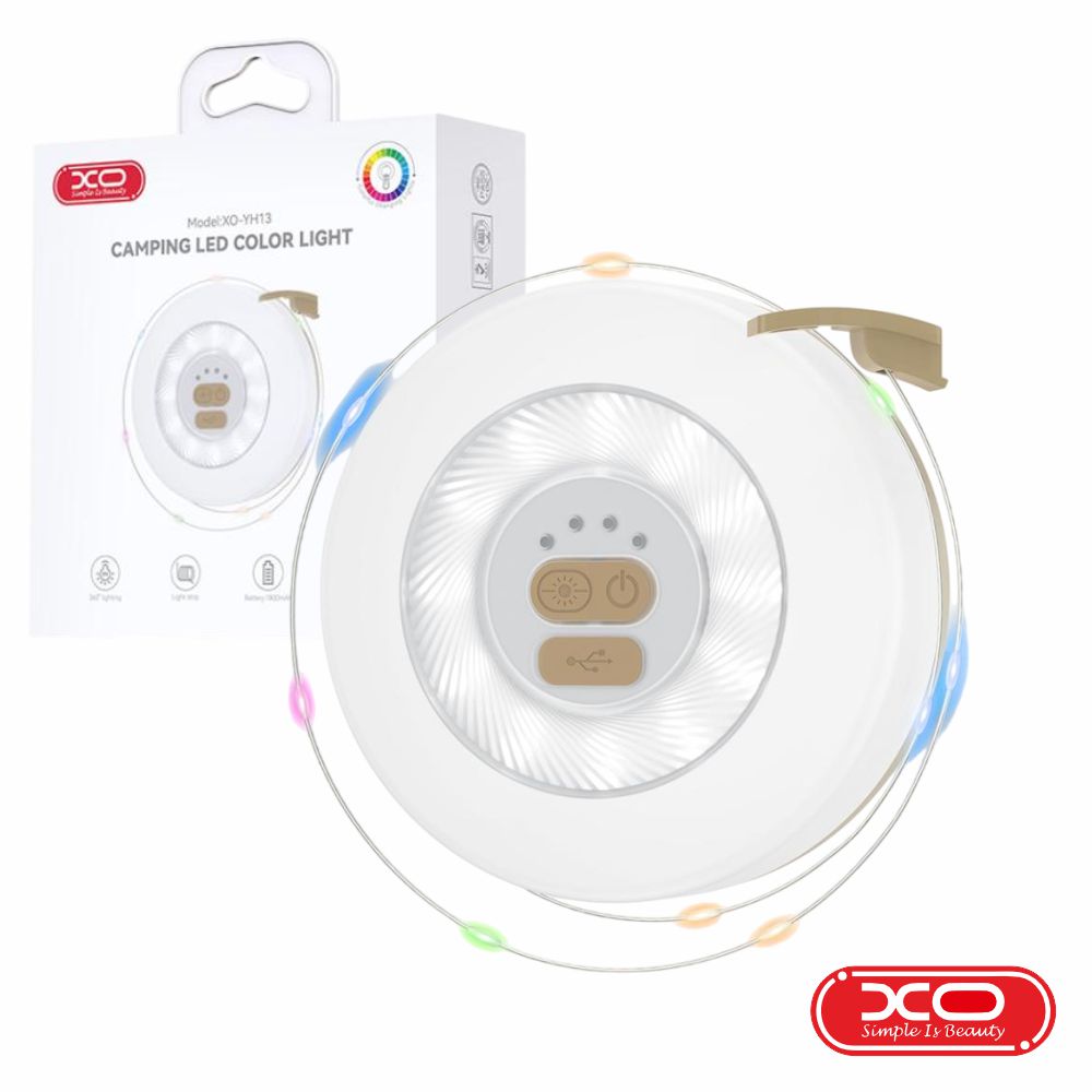 Lanterna Portátil 200Lm C/ Fita Led Rgb Xo - Tauu.pt