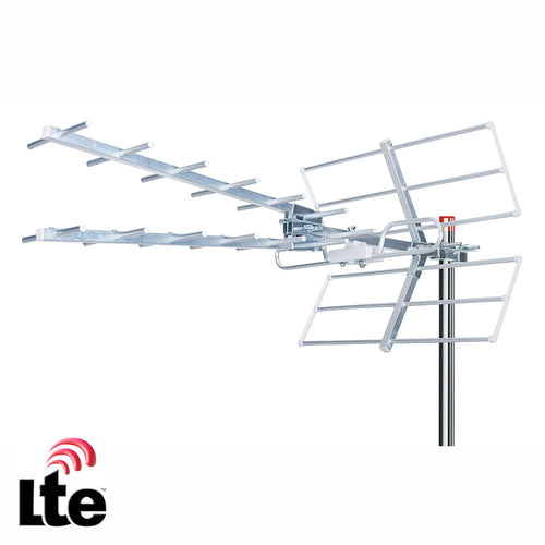 Antena Tdt Exterior Uhf 15 Elementos 13Db Filtro Lte 5G - Tauu.pt