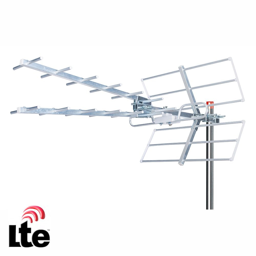 Antena Tdt Exterior Uhf 15 Elementos 13Db Filtro Lte 5G - Tauu.pt