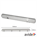 Armadura Estanque 120Cm P/ 1 Lâmpadas Led Tubular T8 Avide - Tauu,pt
