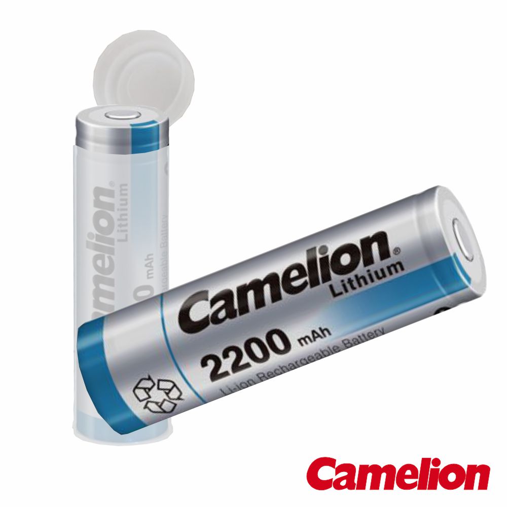 Bateria Lítio Recarregável 18650 3.7V 2200Ma Camelion - Tauu.pt