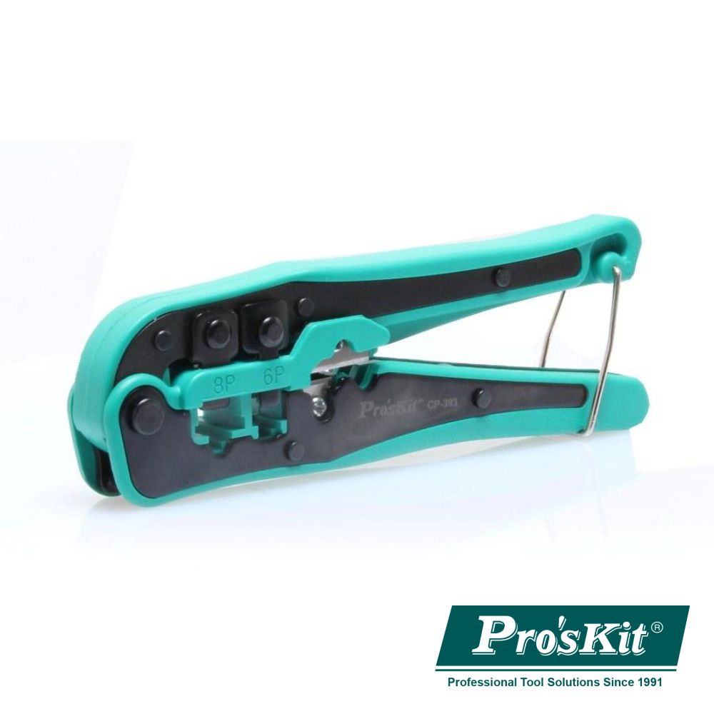 Alicate De Cravar 4P4C/6P4C/8P8C/Rj10/Rj11/Rj12/Rj45 Proskit - Tauu.pt