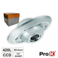 Câmara Vigilância Ccd Cores 420L 1/4" Sharp Oculo/Porta Prok - Tauu,pt