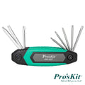 Conjunto De 8 Chaves Torx Proskit - Tauu.pt