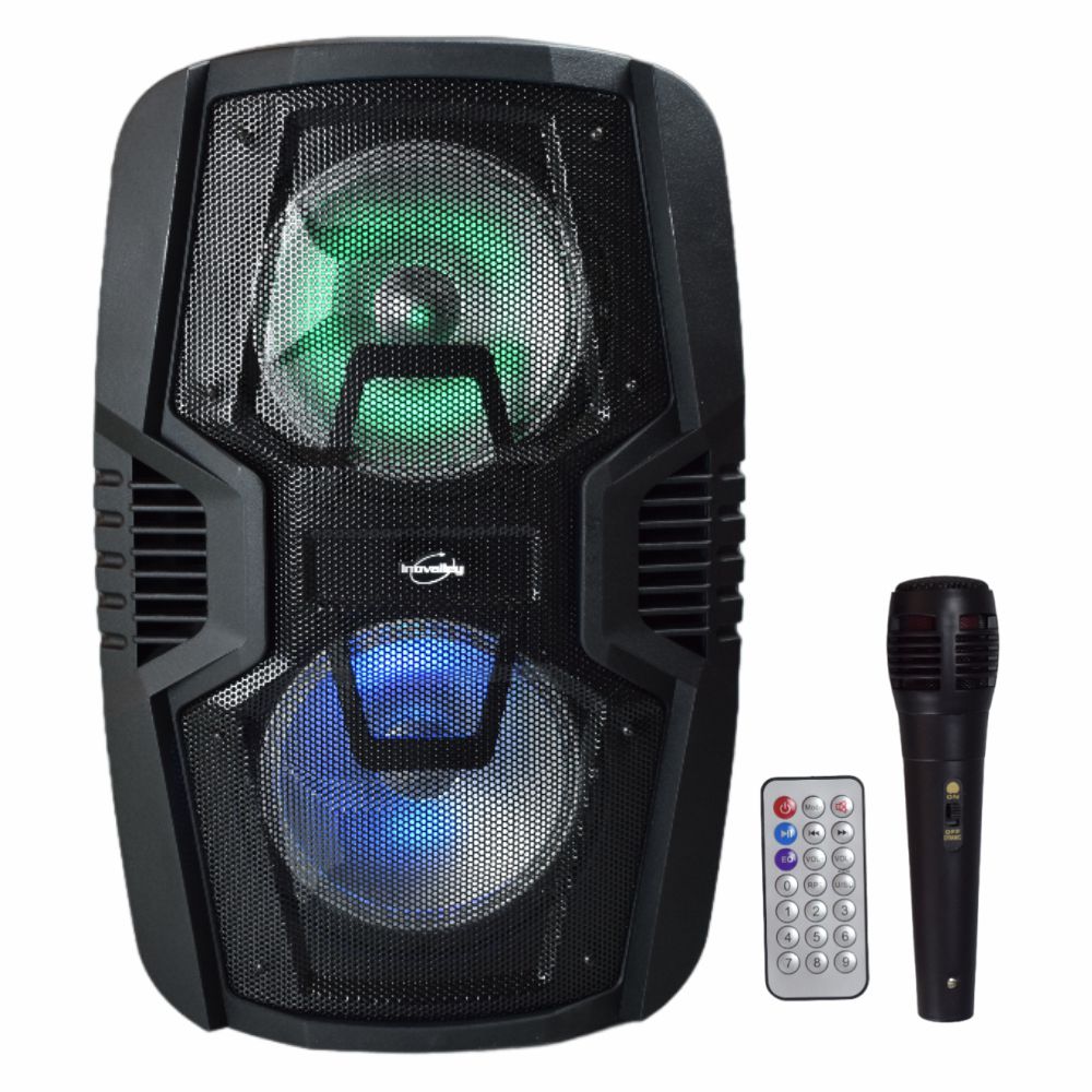 Coluna Bluetooth Portátil 250W Bt/Usb/Aux/Fm/Mic/Sd - Tauu,pt