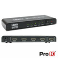 Distribuidor Hdmi Amplificado 1 Entrada 4 Saídas 4K Prok - Tauu.pt
