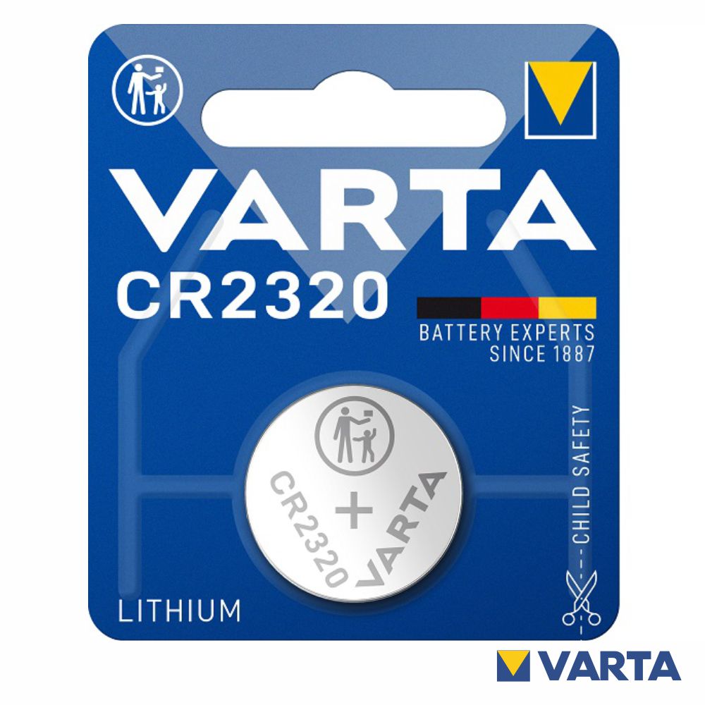 Pilha Lithium Botão Cr2320 3V Blister Varta - Tauu,pt